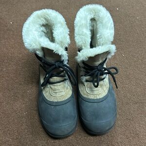 Sorel,WMN 11,Blk/Tan